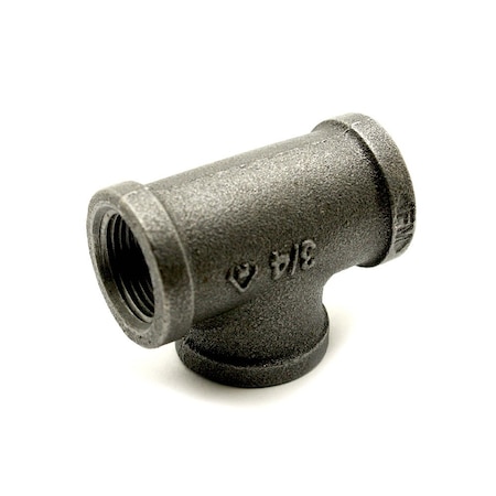 Thrifco Plumbing 1/2 Inch Black Steel Tee 8317065